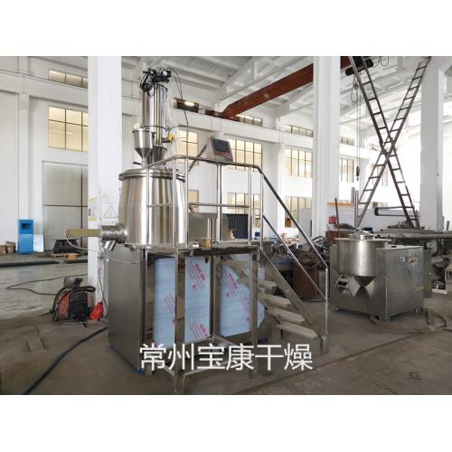 淀粉酶粉末高速湿法混合制粒机