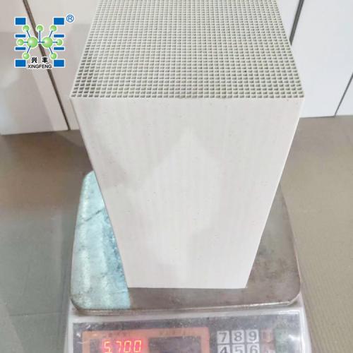 致密型蜂窝陶瓷蓄热体150*150*300mm抗硅抗盐不吸水