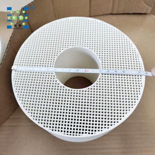 180mm蜂窝陶瓷蓄热体 圆形蜂窝陶瓷蓄热体 异型堇青石蜂窝