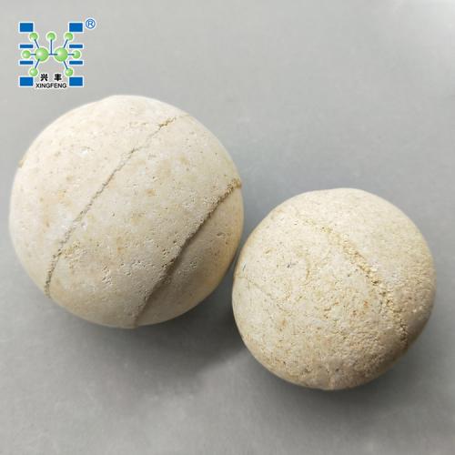 耐高温耐酸碱耐火球 65%以上含量高铝蓄热球耐火瓷球