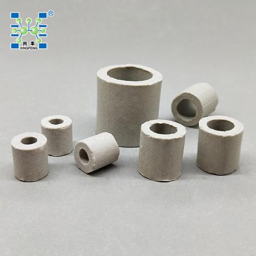 50mm 陶瓷拉西环填料 瓷质化工填料 出口