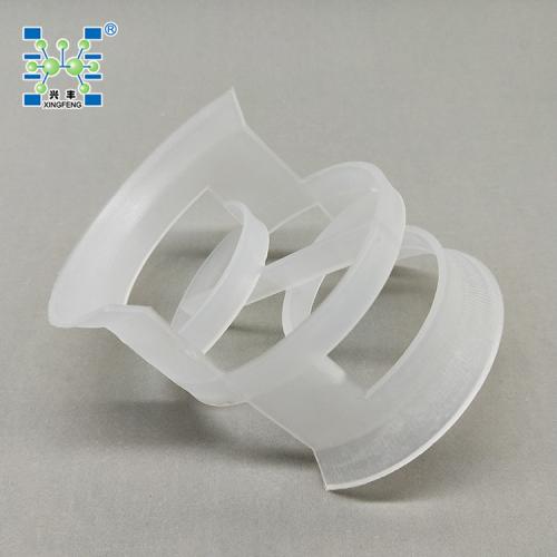 76mm塑料共轭环填料 废气净化塔填料