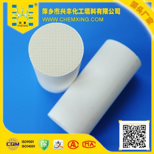 蜂窝陶瓷催化剂载体46.5*100mm, 200cpsi