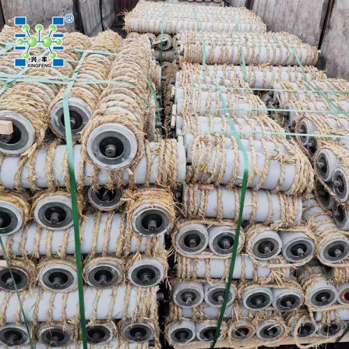 （萍乡兴丰）耐磨陶瓷托辊 Φ108×Φ159×415mm 输