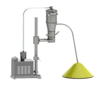 气动真空上料机反应釜加料