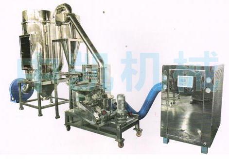 低温无尘粉碎机组 中药低温粉碎机 无尘粉碎机