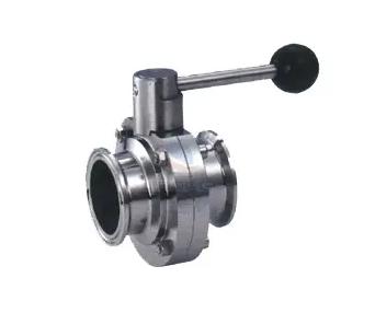 卫生级快装蝶阀