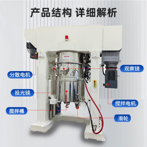 300L龙门式搅拌机化工拌料混合机